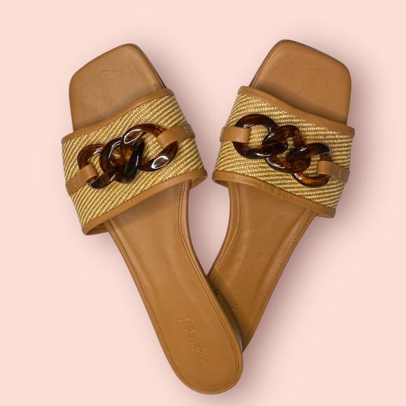 J. McLaughlin Adima Sandal Slip-ons Women Leather Sz 11 - Picture 2 of 10